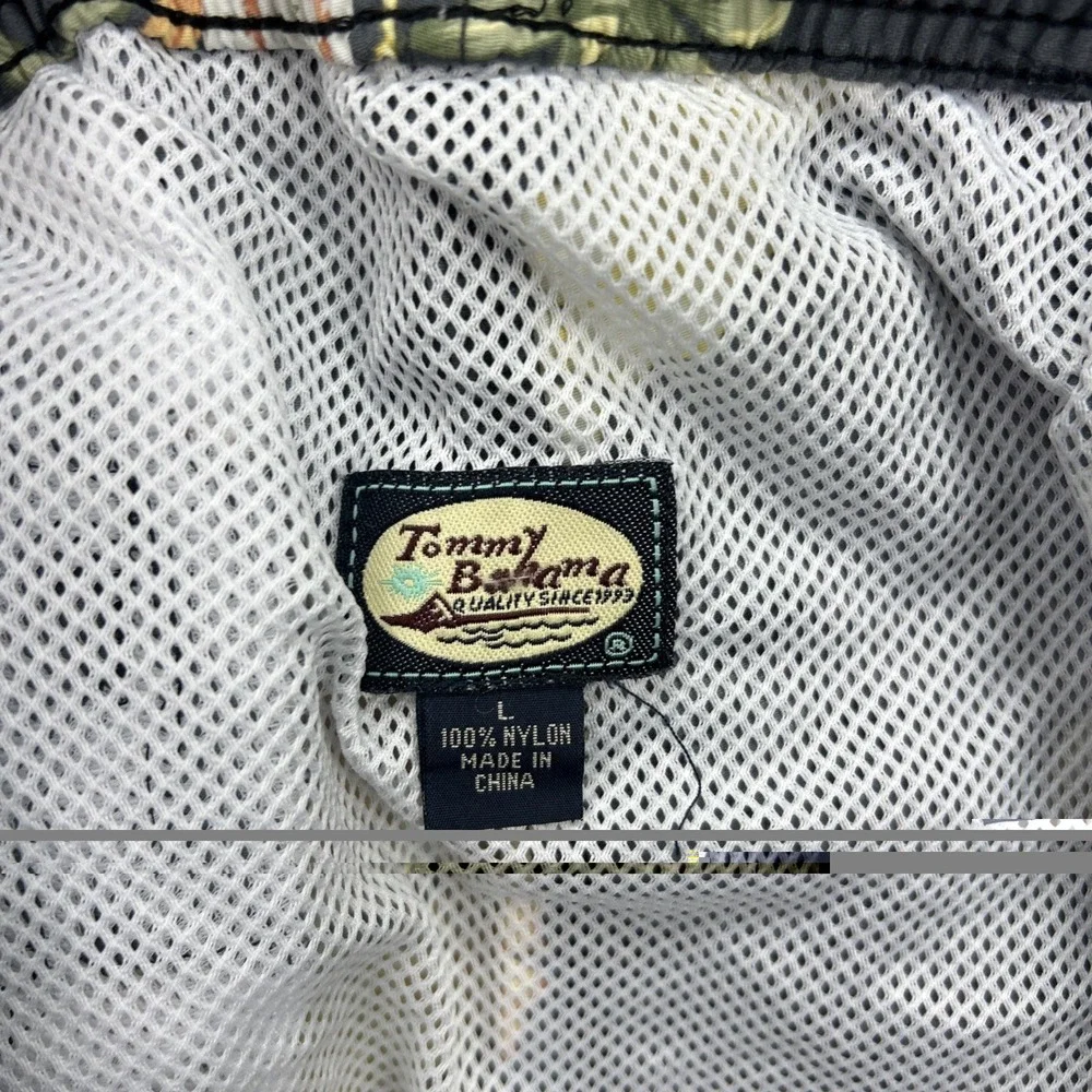 Tommy Bahama Swim Shorts Mens Large Hawaiian Tropical Slugger Baseball Relax Y2K